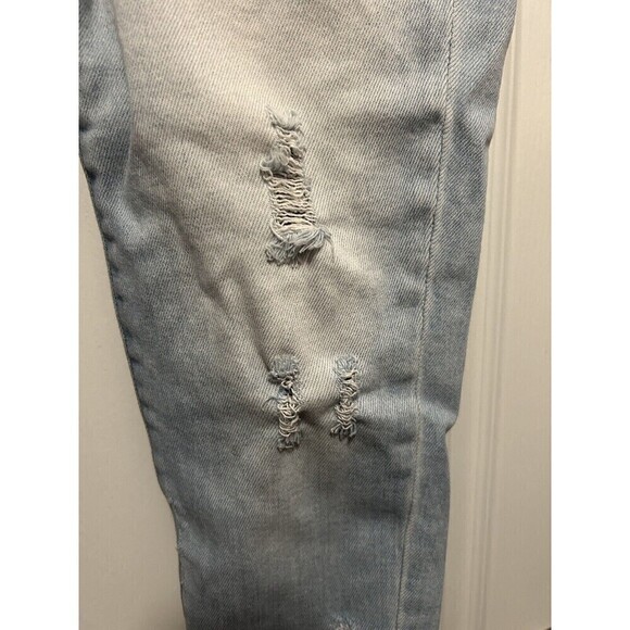 Kancan Signature Jeans Kurvy Mid-rise Ankle Skinny Size 27 Distressed Light Wash - Picture 12 of 16